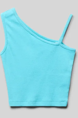 Blue Effect Tanktop mit gerippten Abschlüssen in , Größe 140