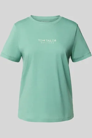 TOM TAILOR Regular Fit T-Shirt aus reiner Baumwolle in , Größe L