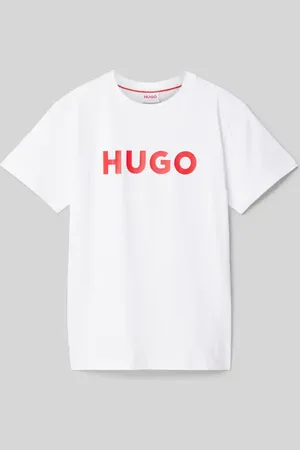 HUGO BOSS T-Shirt mit Runfdhalsausschnitt in , Größe 164