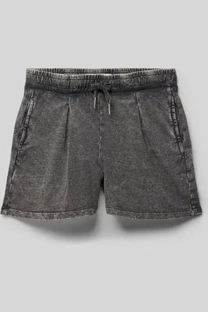 Garcia Regular Fit Sweatshorts in Denim-Optik in , Größe 140