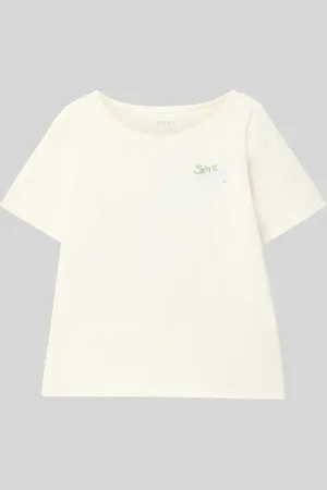 Roxy T-Shirt mit Statement-Print in , Größe 140