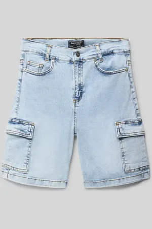 Blue Effect Regular Fit Jeansshorts mit Cargotaschen in , Größe 146