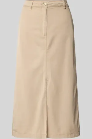 Tommy Hilfiger Midi-Chino-Rock aus Lyocell-Baumwoll-Mix in , Größe 34