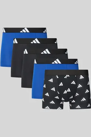 adidas Trunks mit elastischem Logo-Bund im 5er-Pack in , Größe L