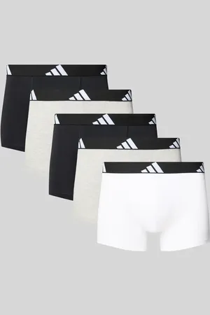 adidas Trunks mit elastischem Logo-Bund im 5er-Pack in , Größe L