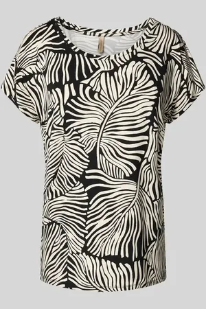 soyaconcept T-Shirt mit Rundhalsausschnitt Modell 