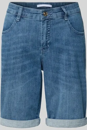 Mac Regular Fit Jeansshorts mit Eingriff- und Gesäßtaschen in , Größe 36