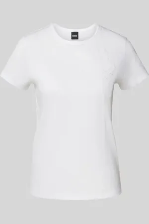 HUGO BOSS T-Shirt mit Label-Detail Modell 
