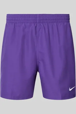 Nike Badehose mit Label-Print in , Größe L