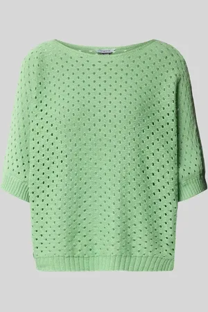 Zabaione Strickpullover mit Lochmuster Modell 