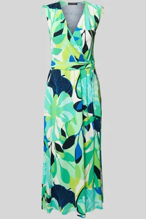 Betty Barclay Wickelkleid mit V-Ausschnitt und Bindegürtel in , Größe 36