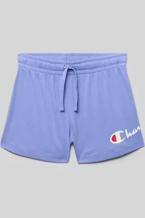 Champion Regular Fit Sweatshorts mit Label-Print in , Größe 140