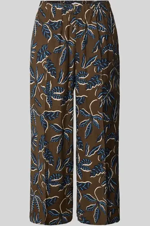 MANGO Straight Leg Stoffhose mit elastischem Bund Modell 