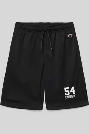 Champion Regular Fit Sweatshorts mit Label-Print in , Größe 128