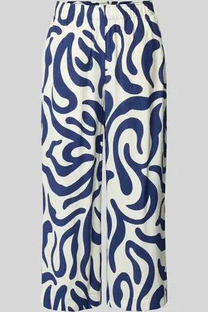 MANGO Straight Leg Stoffhose mit elastischem Bund Modell 