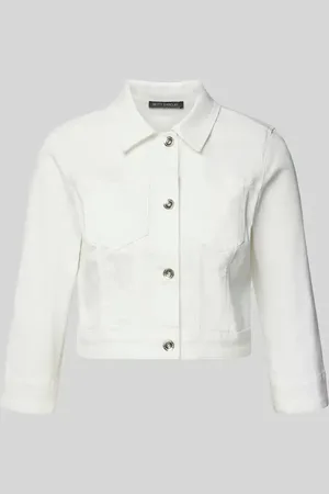 Betty Barclay Cropped Jeansjacke mit Umlegekragen in , Größe 36