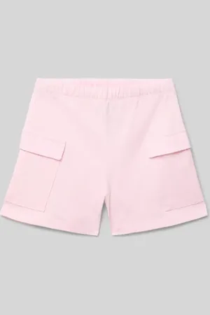 Champion Regular Fit Sweatshorts mit Logo-Patch in , Größe 152
