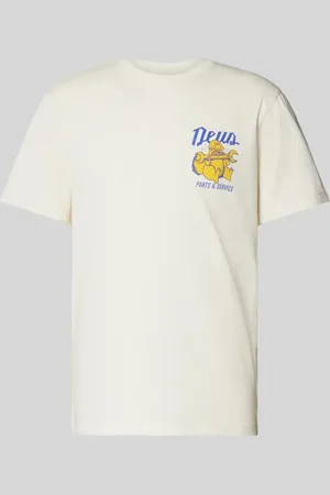 Deus Ex Machina T-Shirt mit Label-Motiv-Print Modell 