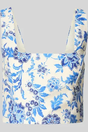 MANGO Crop Top mit Karree-Ausschnitt Modell 