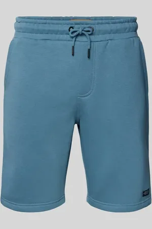 Blend Regular Fit Sweatshorts mit Label-Patch in , Größe 3XL