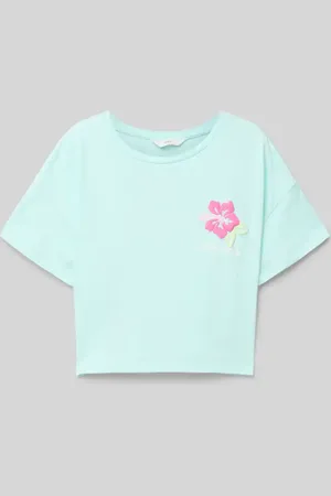 MANGO T-Shirt mit Motiv-Print in , Größe 128