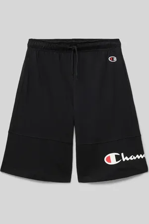 Champion Regular Fit Sweatshorts mit Label-Print in , Größe 128