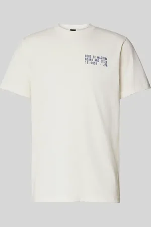 Deus Ex Machina T-Shirt mit Label-Print in , Größe L