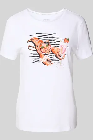 Marc Cain T-Shirt mit Motiv-Print in , Größe 34