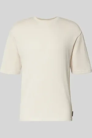 Review T-Shirt mit Label-Detail und Rundhalsausschnitt in , Größe L