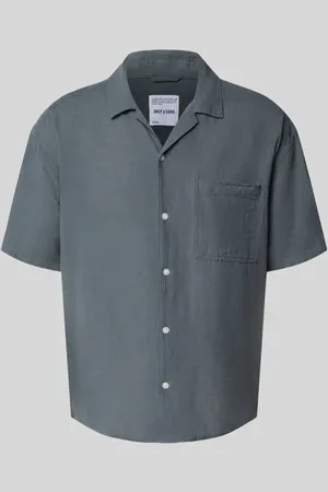 Only & Sons Relaxed Fit Freizeithemd mit 1/2-Arm Modell 