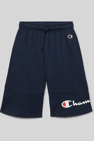Champion Regular Fit Sweatshorts mit Label-Print in , Größe 128