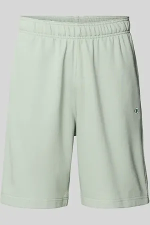 Champion Relaxed Fit Sweatbermudas mit Logo-Stitching Modell 