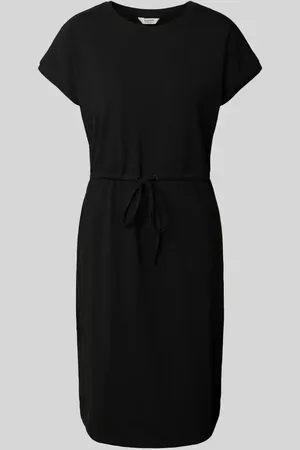 B YOUNG Knielanges Kleid mit Tunnelzug Modell 