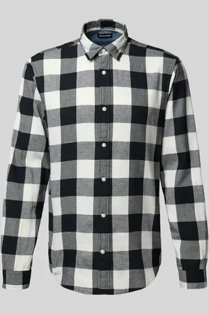 JACK & JONES Freizeithemd mit Knopfleiste Modell 
