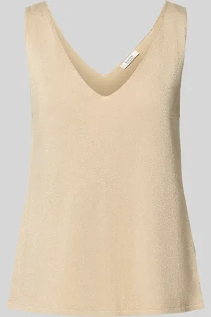 B YOUNG Stricktop mit V-Ausschnitt Modell 