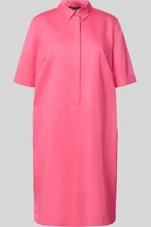 Betty Barclay Knielanges Hemdblusenkleid mit verdeckter Knopfleiste in , Größe 36