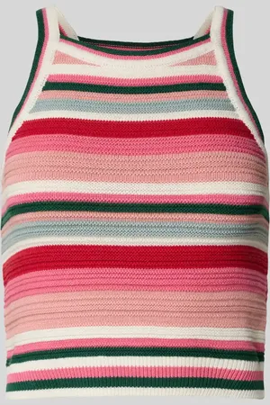 Review Crop Stricktop mit Rundhalsausschnitt in , Größe L