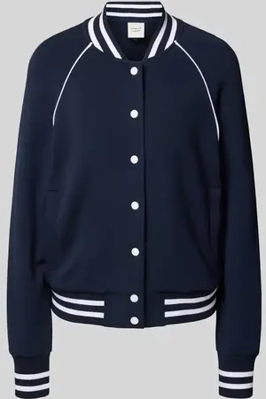 Varley College-Jacke mit Druckknopfleiste in , Größe L