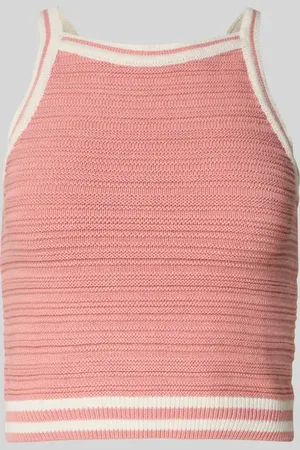 Review Crop Stricktop mit Rundhalsausschnitt in , Größe L