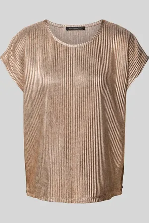 Betty Barclay T-Shirt mit geripptem Rundhalsausschnitt in , Größe 36