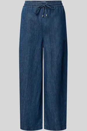Cambio Wide Leg Jeans mit verkürztem Schnitt Modell 