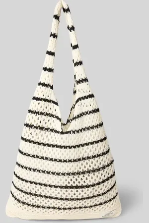 Mads Norgaard Handtasche mit Label-Patch Modell 