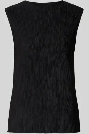 Pieces® Slim Fit Top mit Crêpe-Verarbeitung Modell 