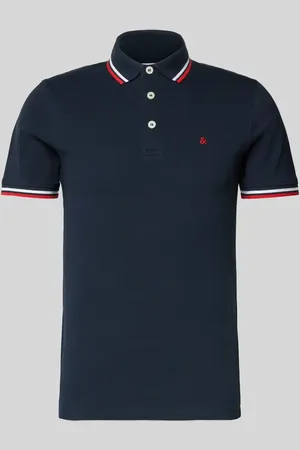 JACK & JONES Slim Fit Poloshirt mit Logo-Stitching Modell 