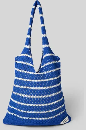 Mads Norgaard Handtasche mit Label-Patch Modell 