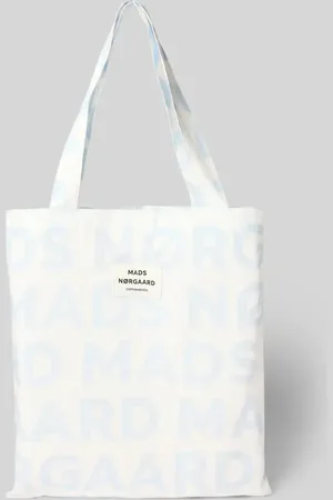 Mads Norgaard Handtasche mit Label-Patch Modell 
