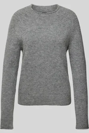 HUGO BOSS Strickpullover mit gerippten Abschlüssen Modell 