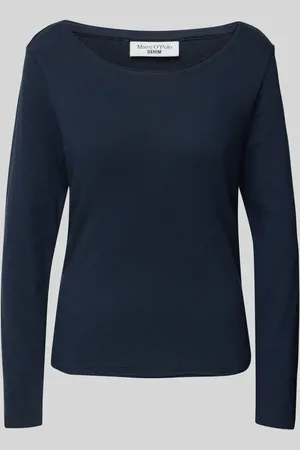Marc O’ Polo Longsleeve mit Label-Detail in , Größe XS