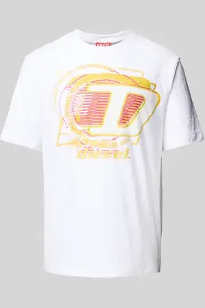 Diesel T-Shirt mit Label-Print in , Größe L