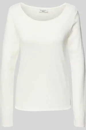 Marc O’ Polo Longsleeve mit Label-Detail in , Größe S